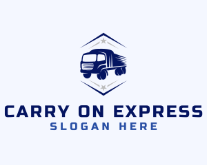 Express Delivery Truck logo design