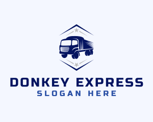 Express Delivery Truck logo design