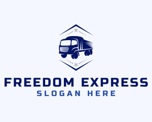 Express Delivery Truck logo design