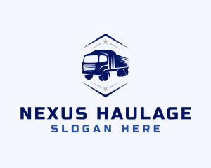 Express Delivery Truck logo design