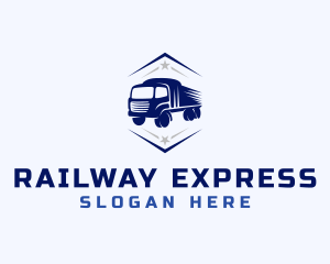 Express Delivery Truck logo design