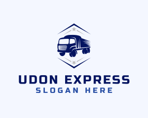 Express Delivery Truck logo design