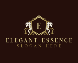 Royal Equine Crest logo design