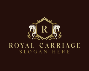 Royal Equine Crest logo design