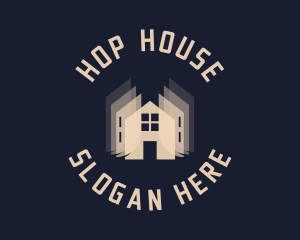 House Architecture Condominium logo design