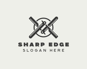 Razor Barber Grooming logo design