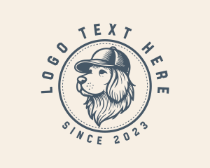 Labrador Dog Cap logo