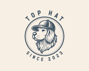 Labrador Dog Cap logo design