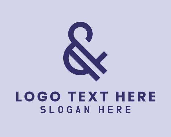 Lettering logo example 2