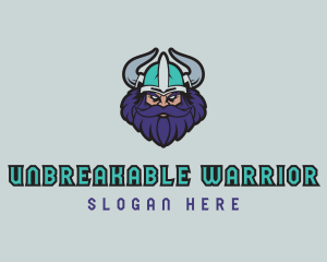 Viking Warrior Gaming logo design