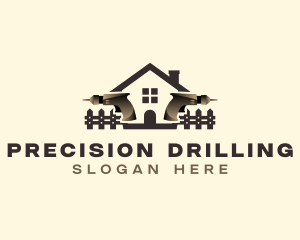 Drill Remodeling Contractor logo design