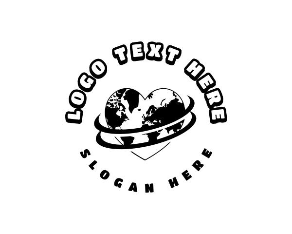 Globe logo example 4