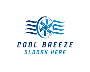 Wind Cooling Fan logo design