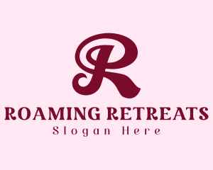 Feminine Letter R  logo design