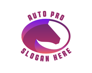 Horse Stallion Zoo Logo
