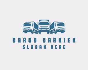 Truck Cargo Transport logo design