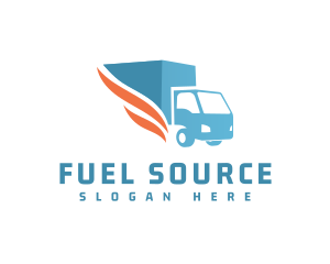 Speed Delivery Truck logo design