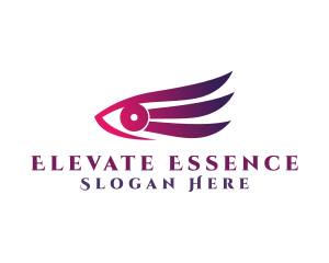 Cosmetics Eye Wing logo