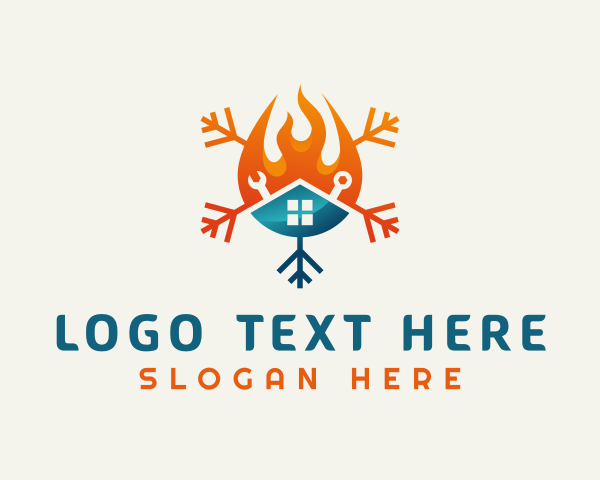 Hot logo example 4