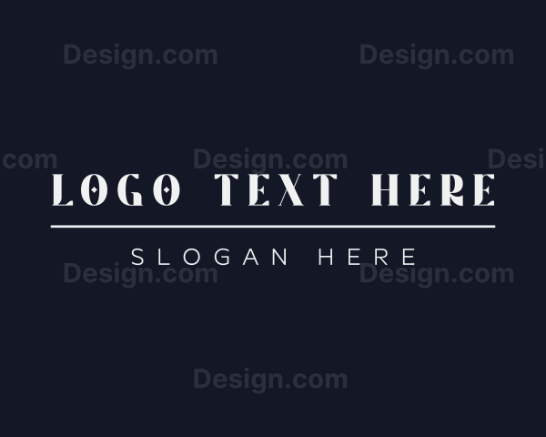 Premium High End Brand Logo