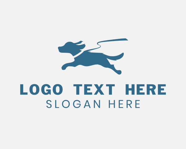 Dog Walking logo example 4