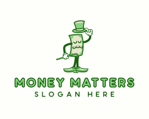 Money Gentlemen Character logo design