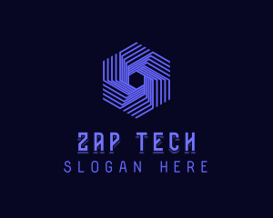 Cyber Tech Developer logo design