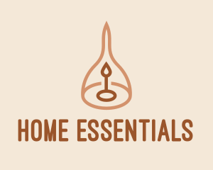 Candle Home Decoration logo design