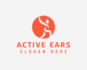 Active Human Fitness logo design