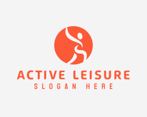 Active Human Fitness logo design