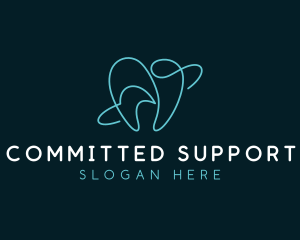 Orthodontics Dental Care logo design