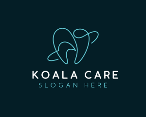 Orthodontics Dental Care logo design