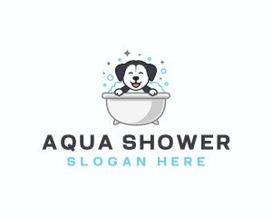 Dog Grooming Bathtub logo