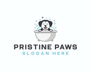 Dog Grooming Bathtub logo