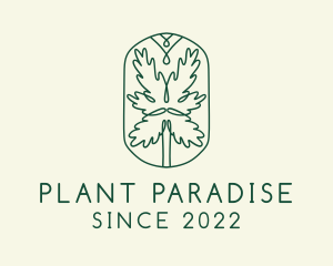 Organic Plant Decor  logo design