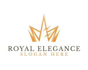 Golden Luxury Crown  logo