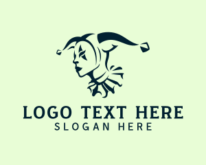 Carnival Jester Clown logo