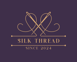 Thread Needle Alteration logo design