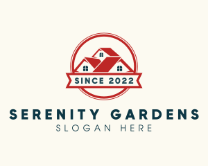 House Residential Apartment logo design