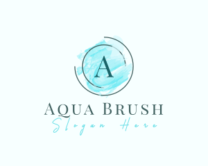 Elegant Boutique Watercolor logo design