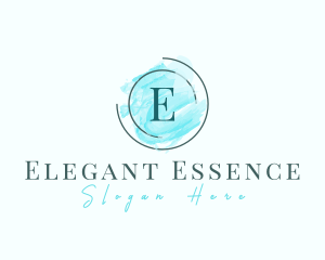 Elegant Boutique Watercolor logo design