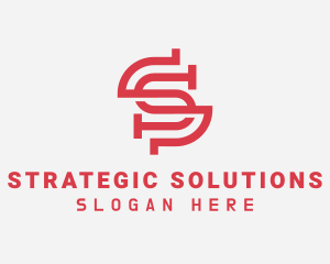 Modern Innovation Business Letter S logo design