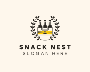 Wheat Beer Brewery logo design