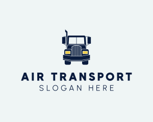 Blue Front Truck logo design