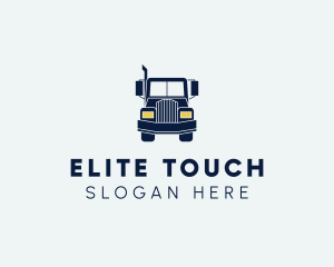 Blue Front Truck logo design