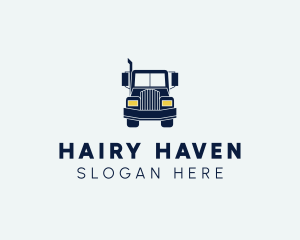 Blue Front Truck logo design