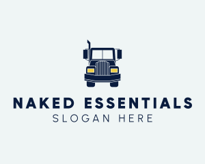 Blue Front Truck logo design