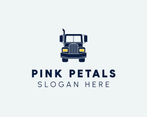 Blue Front Truck logo design