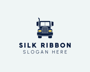 Blue Front Truck logo design