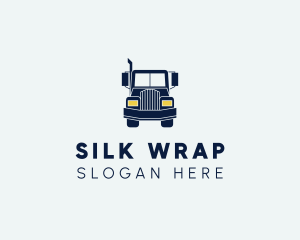 Blue Front Truck logo design